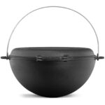 Kasan gusseisen Bratpfanne Kazan Grillpfanne kaufen - Kasan mit Deckel, Feuerpfanne, Kasan kaufen